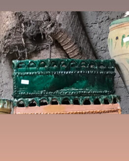 Vaso rettangolare verde